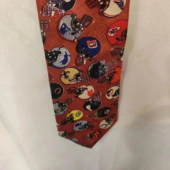 Team NFL Men's Necktie, All Teams, Football Helmets with Logo, AFC and NFC‎ - Picture 2 of 8